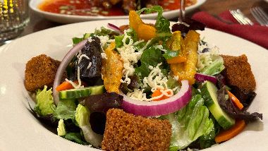 1853 Bistro & Bar Salad with Croutons and Veggies