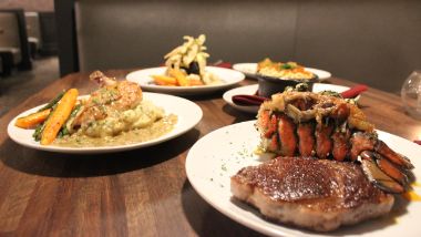 Steak, Lobster and other dishes